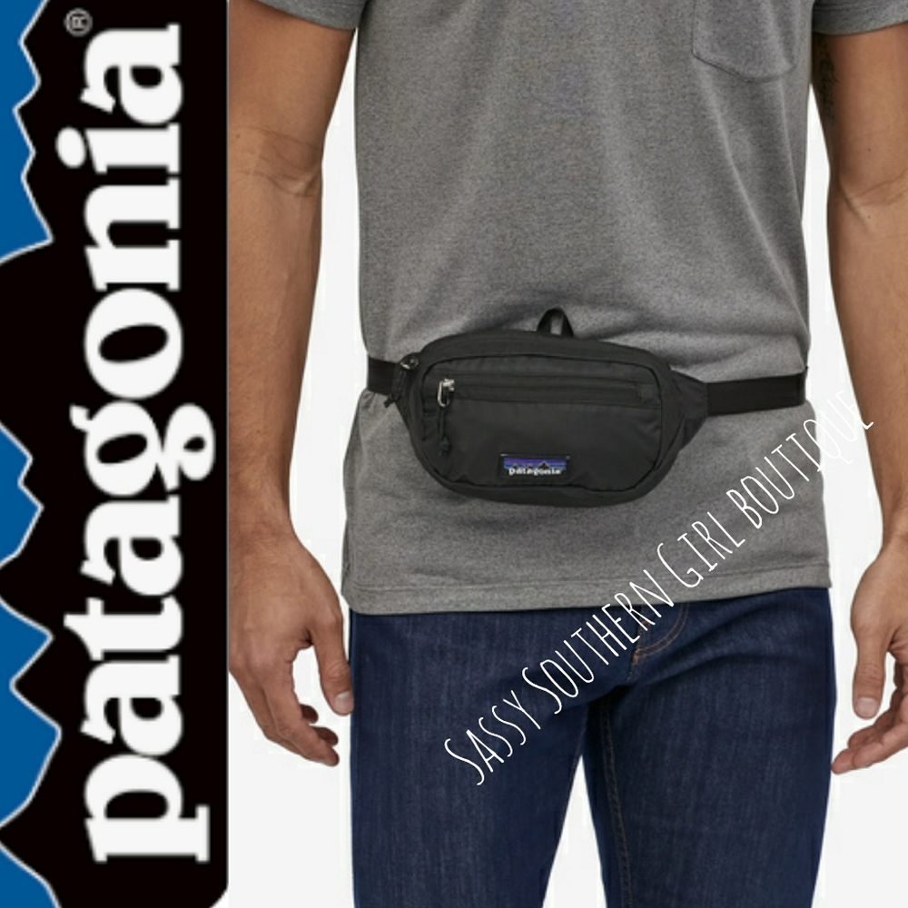 ⭐🆕 Patagonia black bum bag